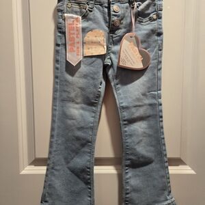Pastels Light Blue Girls' Flare Jeans NWT Size 5